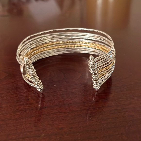 Stella & Dot Rhett Cuff Silver - Picture 7 of 7
